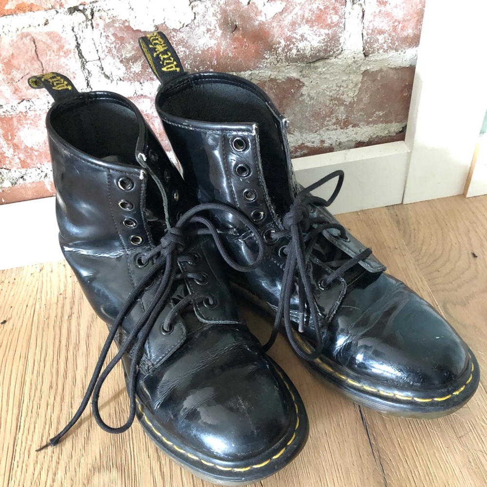 Patent leather Dr. Martens